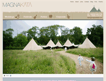 Tablet Screenshot of magnakata.com